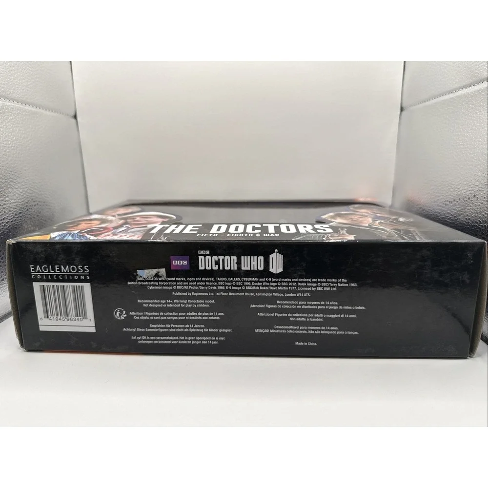Doctor Who - Doctors Five, Six, Seven, Eight & War Regeneration 1:21 Scale Fi...